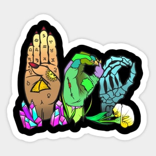 ASL Boo Sticker